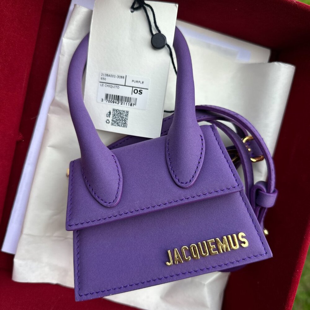 Jacquemus "Le Chiquito Moyen" Purple